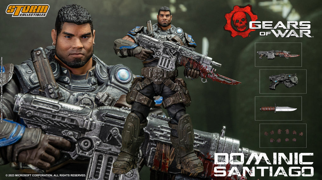 DOMINIC SANTIAGO - GEARS OF WAR