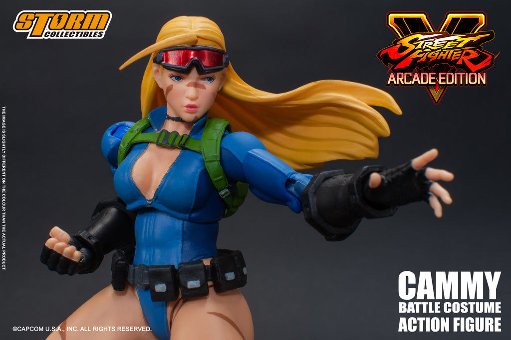 Storm Collectibles Street Fighter V Cammy Battle Costume Action