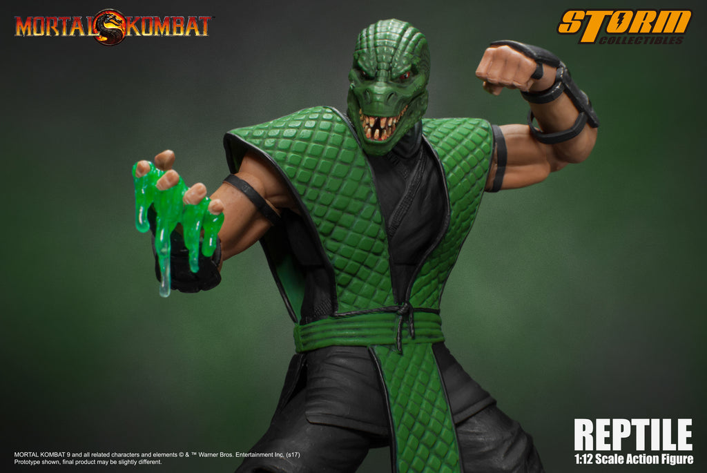 Reptile mortal deals kombat action figure