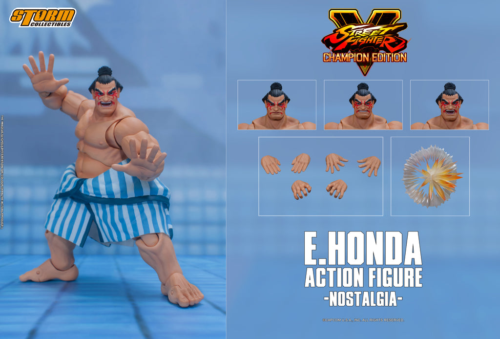 E.HONDA - Nostalgia - SFV Champion Edition – Storm Collectibles