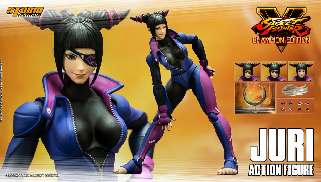 JURI HAN - Street Fighter V Action Fighter – Storm Collectibles