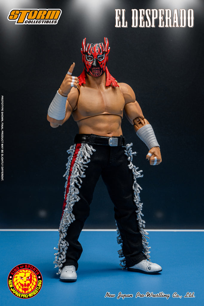 EL DESPERADO (Red Mask Version) - NJPW Action Figure – Storm Collectibles