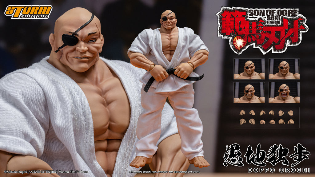 DOPPO OROCHI - SON OF OGRE BAKI HANMA Action Figure – Storm Collectibles